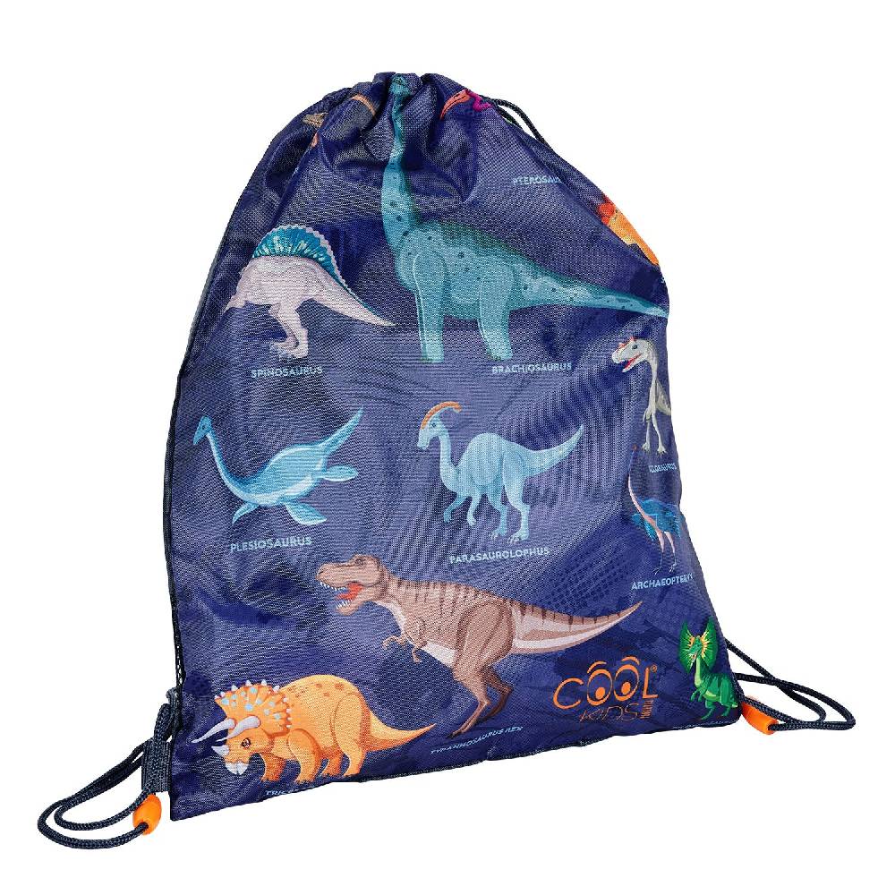 Perletti Sacca Porta Scarpe Dinosauro
