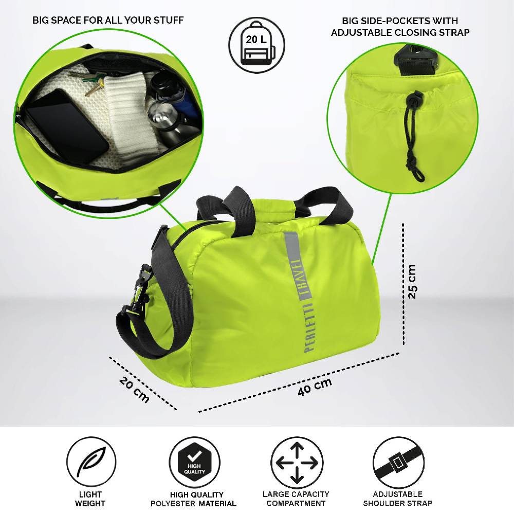 Perletti Weekender Bagaglio a Mano Pezzi Unici