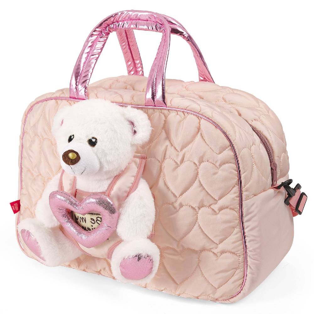 Perletti Borsa Sport Rosa con Orsetto Polare Convenienza