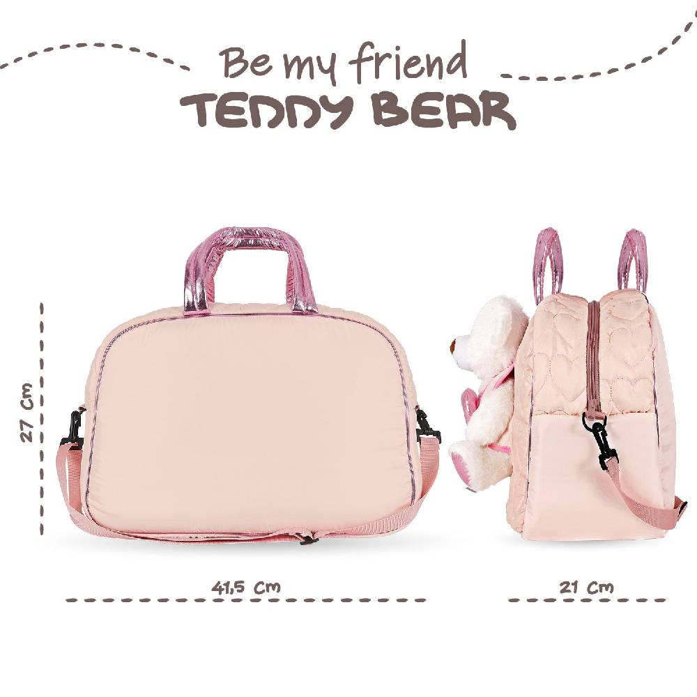 Perletti Borsa Sport Rosa con Orsetto Polare Convenienza