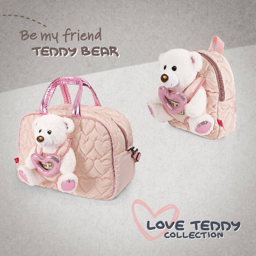 Perletti Borsa Sport Rosa con Orsetto Polare Convenienza