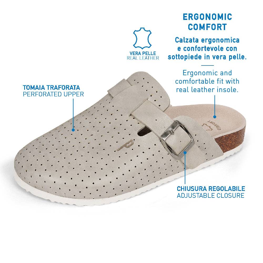 Perletti Pantofole Comfort Traforate Donna 2025