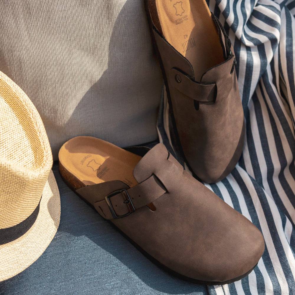 Perletti Ciabatte Comfort Suede Uomo Pezzi Unici