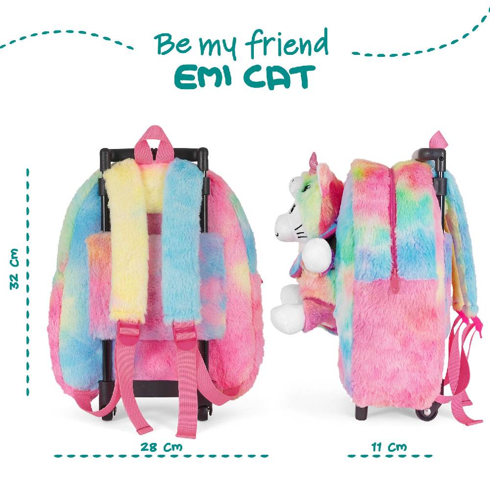 Perletti Trolley con Peluche Kawaii Promozione Limitata