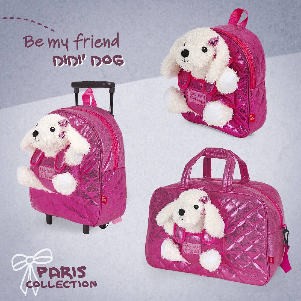 Perletti Trolley con Peluche Barboncino Fino Al -60%
