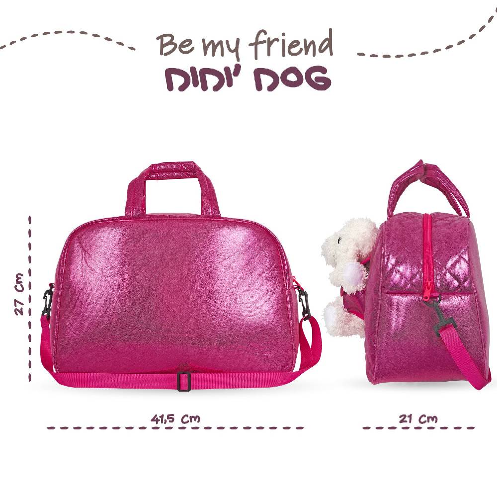 Perletti Borsa Sport con Peluche Barboncino Shopping Online