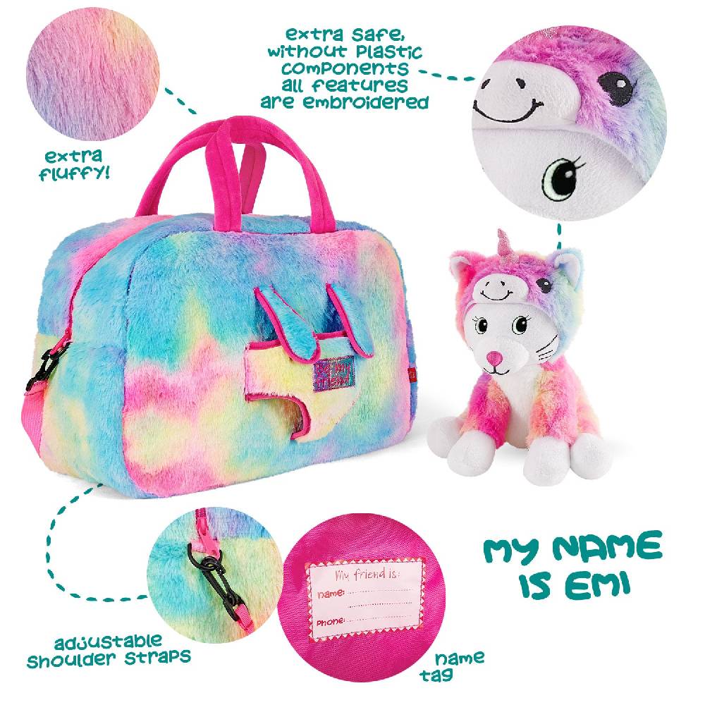 Perletti Borsa Sport con Peluche Kawaii Affare Del Giorno