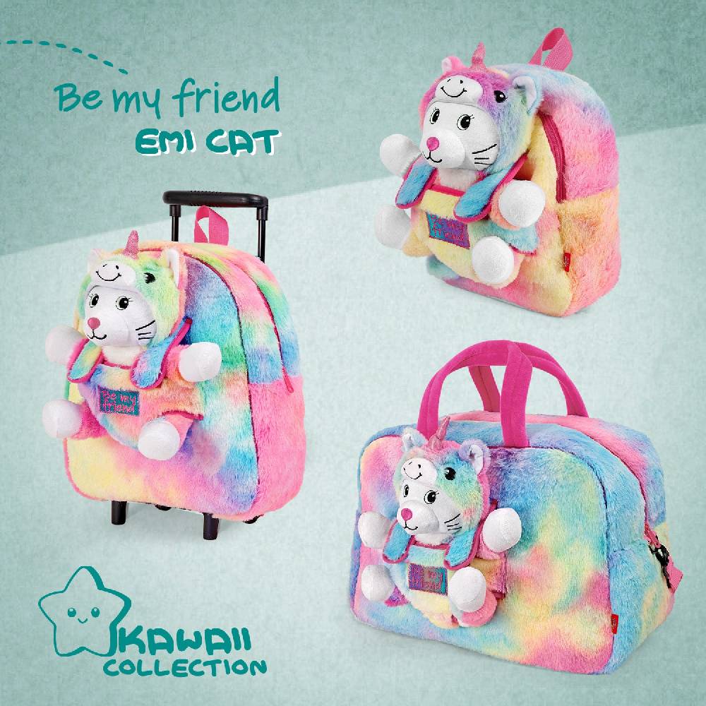 Perletti Zainetto con Peluche Kawaii Prezzo Ridotto