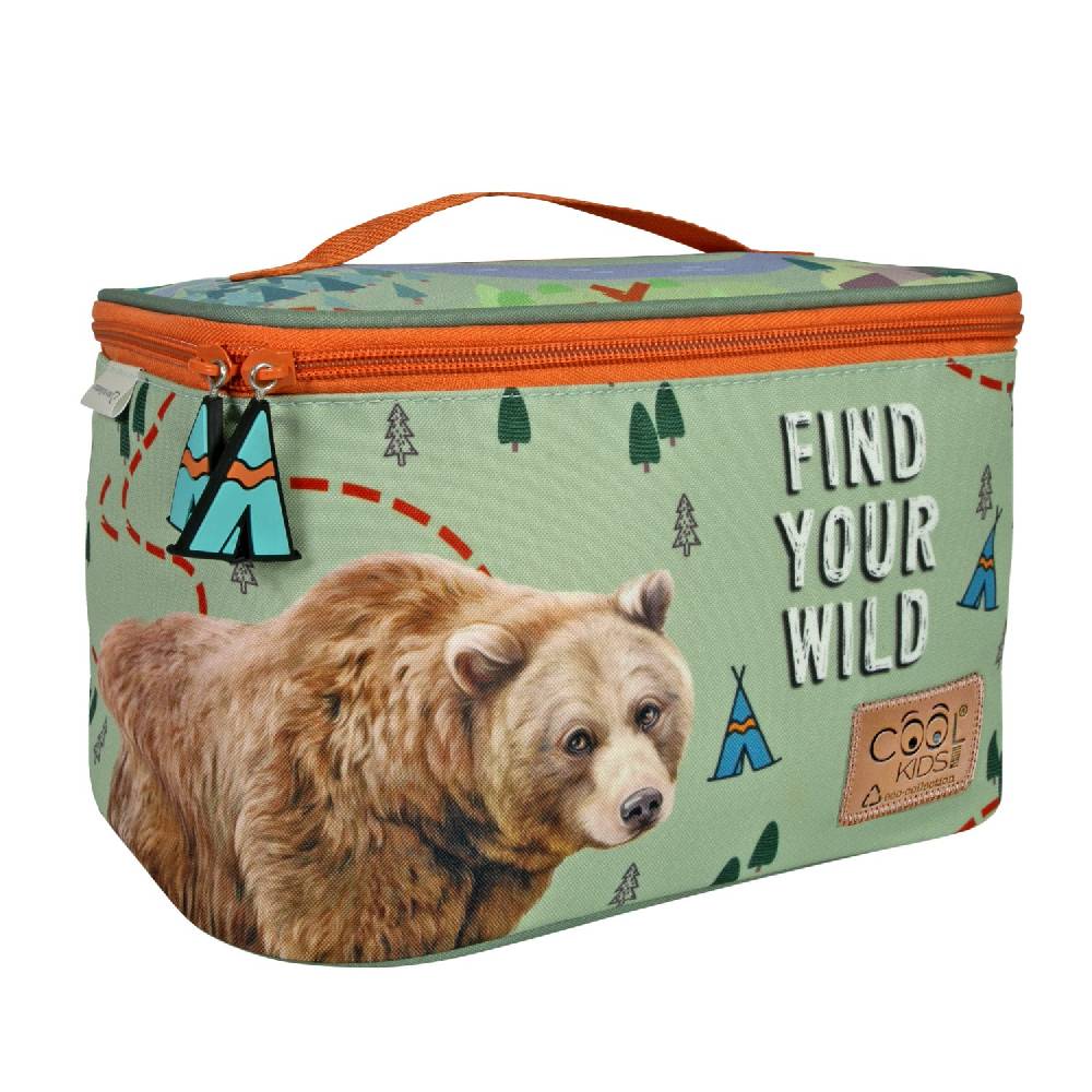 Perletti Borsa Pranzo Eco con Orso