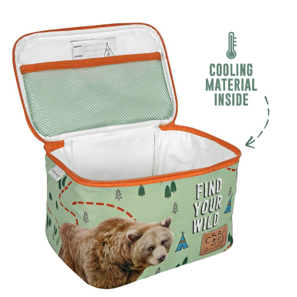 Perletti Borsa Pranzo Eco con Orso Sconto