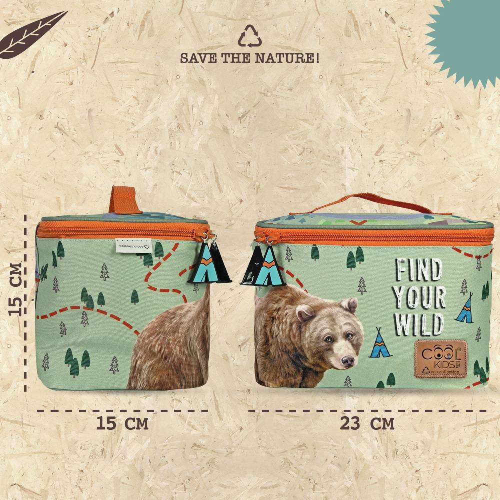 Perletti Borsa Pranzo Eco con Orso Sconto