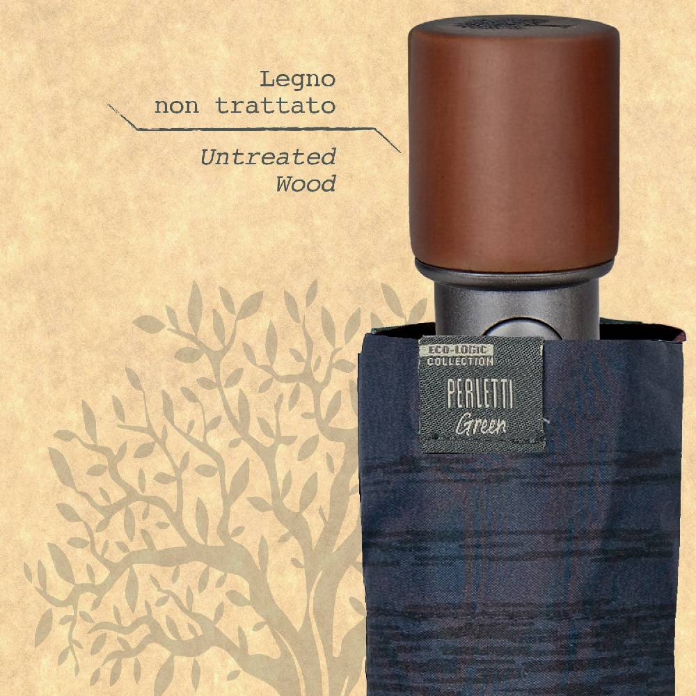 Perletti Ombrello Green Uomo Automatico Super sconto