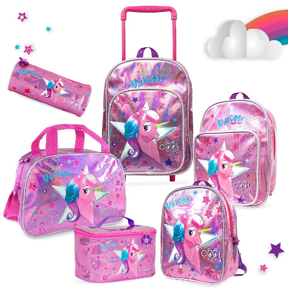 Perletti Borsa Pranzo Unicorno Nuova