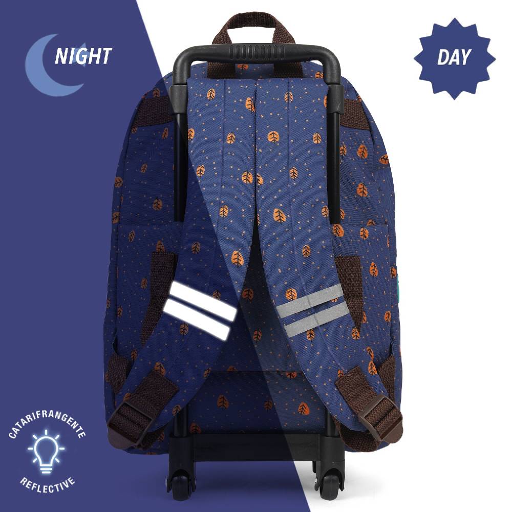 Perletti Trolley Eco con Orso e Coniglio Moda