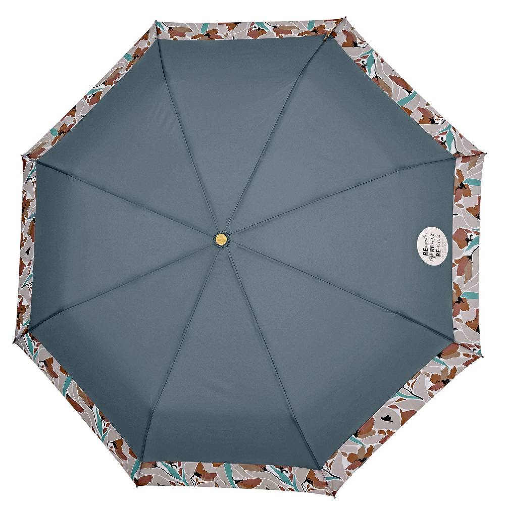 Perletti Ombrello Green con Bordo Floreale Promozione