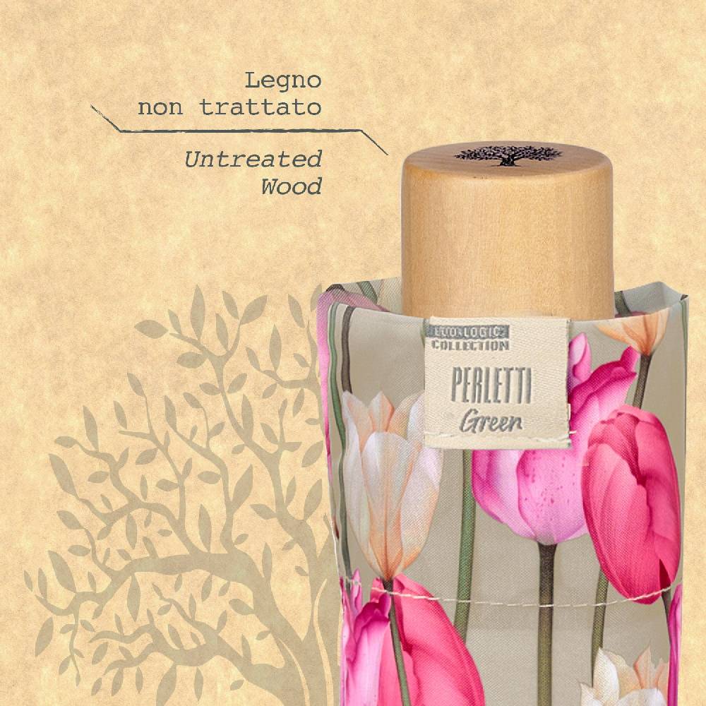 Perletti Ombrello Green Manuale Tulipani Rosa Affare Del Giorno