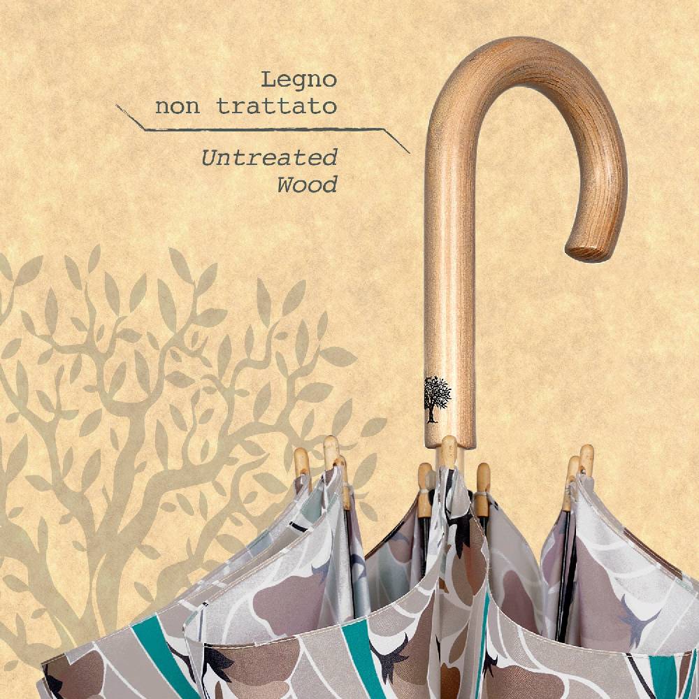 Perletti Ombrello Green Lungo Acquerello Presa