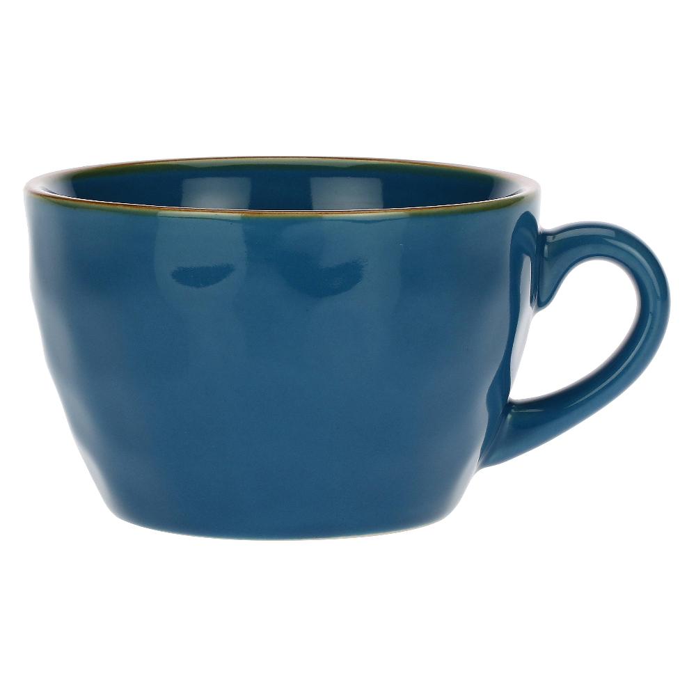 ROSÈ A POIS Set 4 Tazze Colazione Concerto Blu Avio Negozi Online