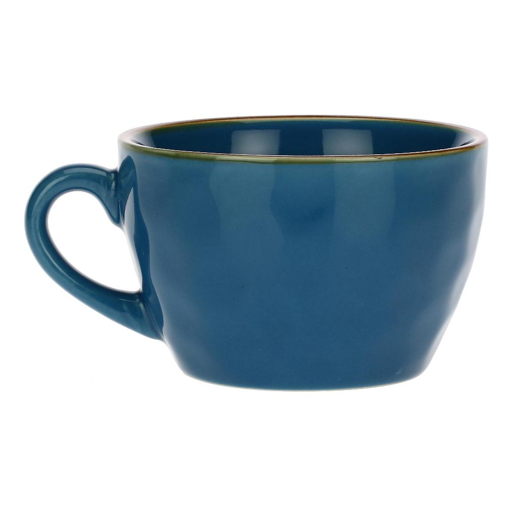 ROSÈ A POIS Set 4 Tazze Colazione Concerto Blu Avio Negozi Online