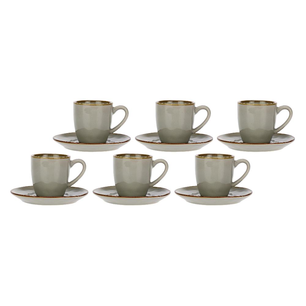 ROSÈ A POIS Set 6 Tazzine Caffè con piattino Concerto Grigio Perla Acquista Ora