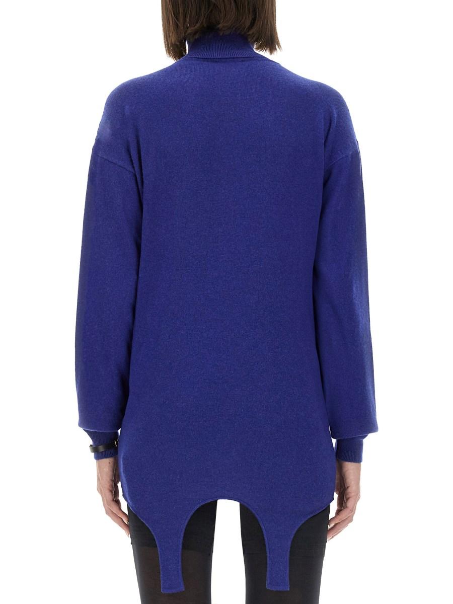 SAINT LAURENT PULLOVER IN CASHMERE CON GIARRETTIERA 2025