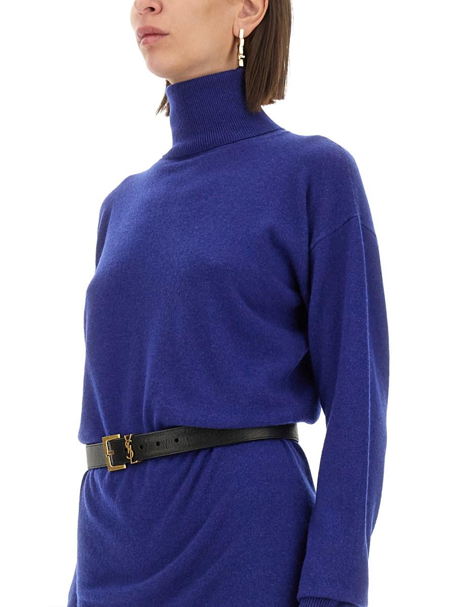 SAINT LAURENT PULLOVER IN CASHMERE CON GIARRETTIERA 2025