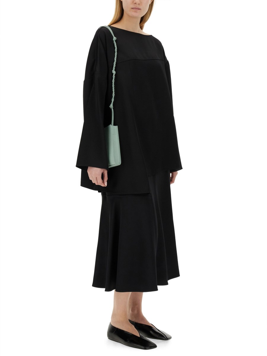 JIL SANDER SLIPPER IN PELLE Offerta