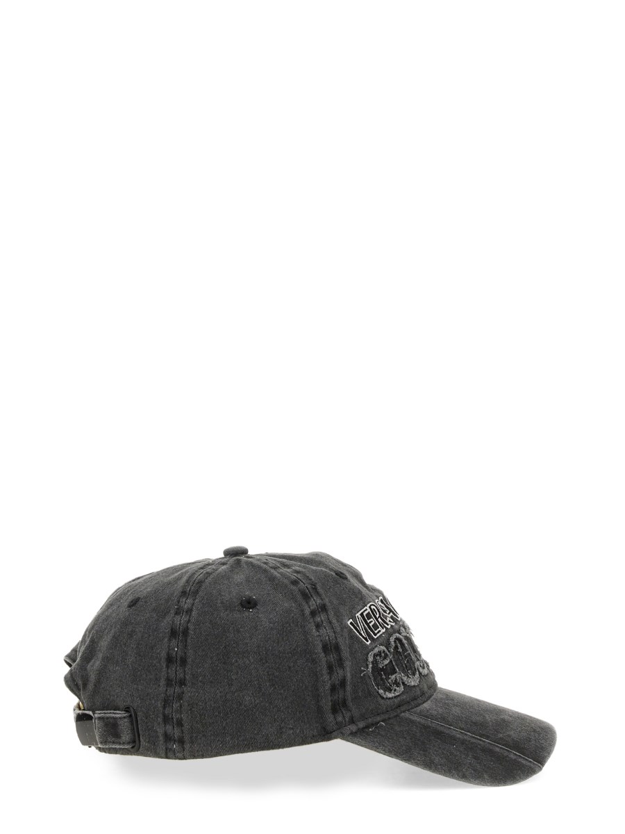 VERSACE JEANS COUTURE CAPPELLO DA BASEBALL CON LOGO Outlet
