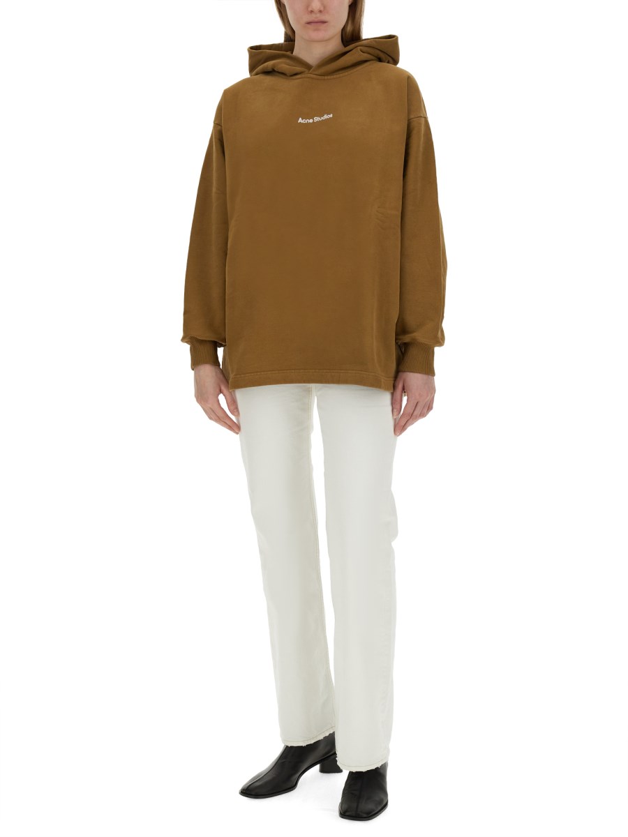 ACNE STUDIOS FELPA CON LOGO Saldi Di Fabbrica