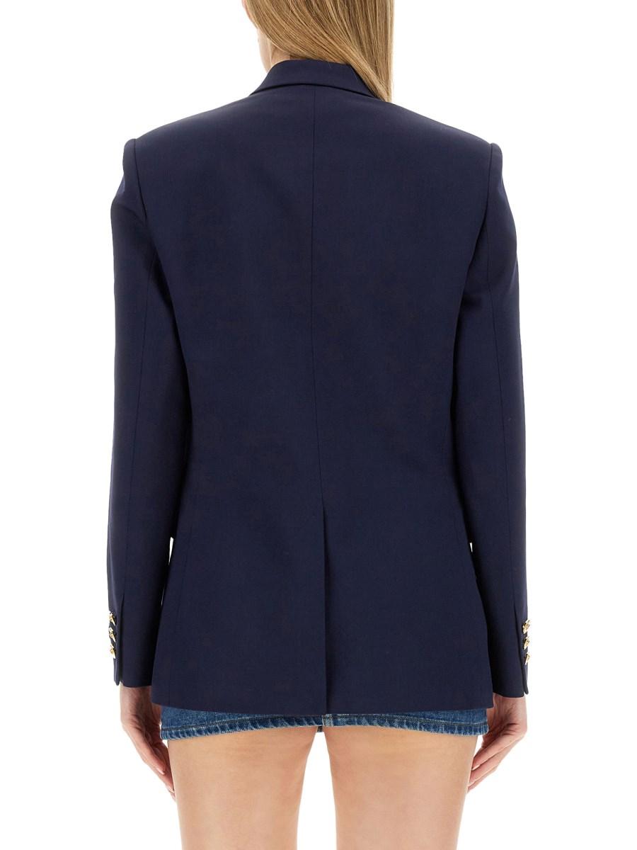 VERSACE BLAZER DOPPIOPETTO CON FIT MASCHILE Consegna Veloce