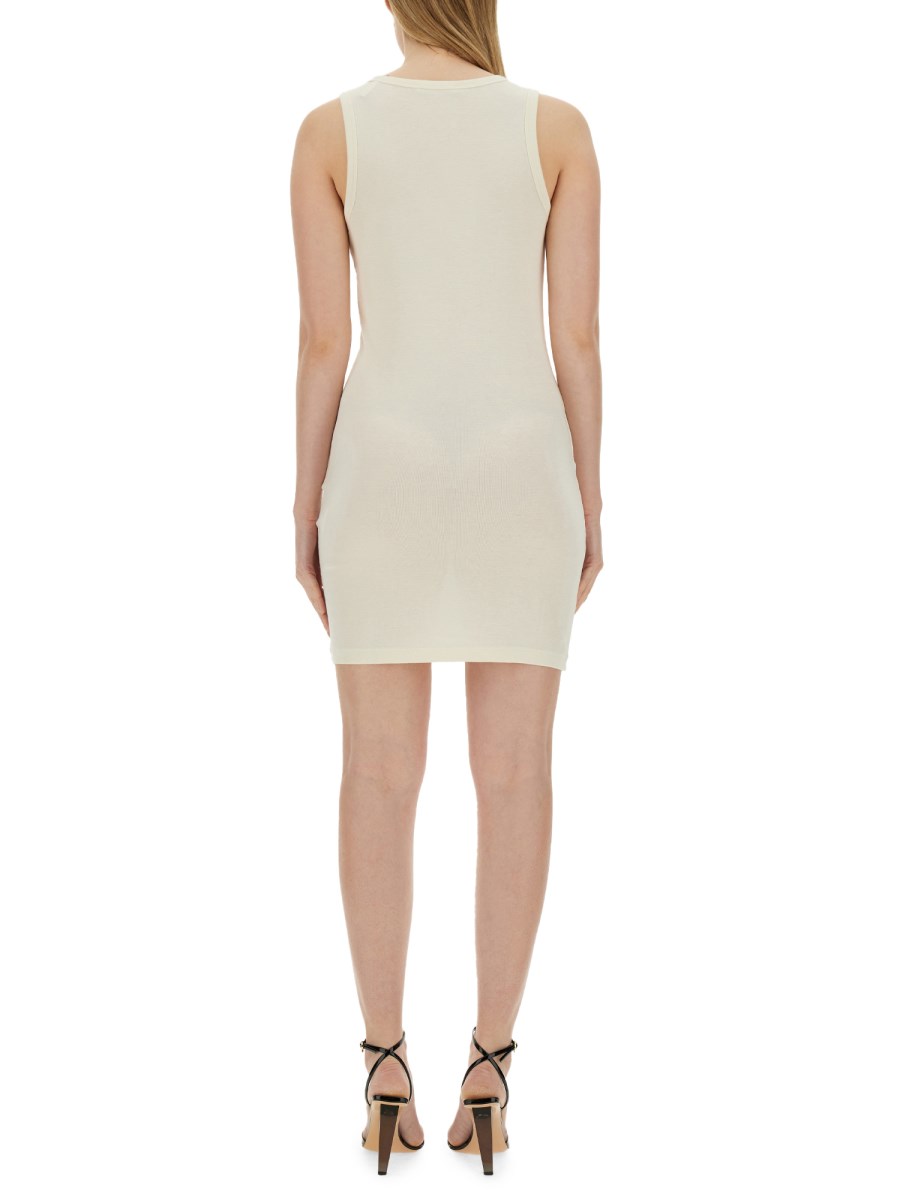 HELMUT LANG ABITO MINI IN MAGLIA DI MODAL Promozione Limitata