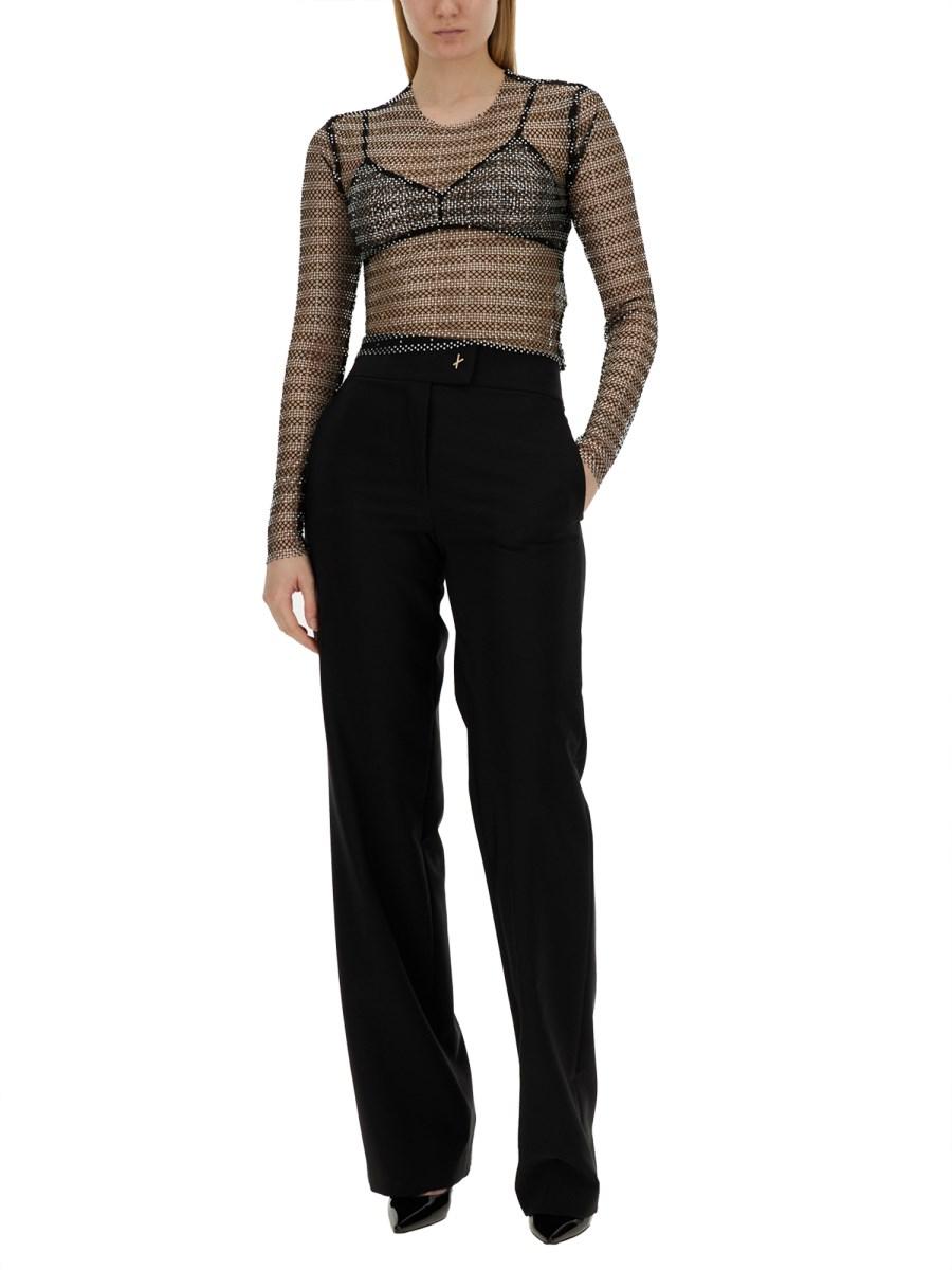GENNY TOP IN RETE CON STRASS Fino Al -60%
