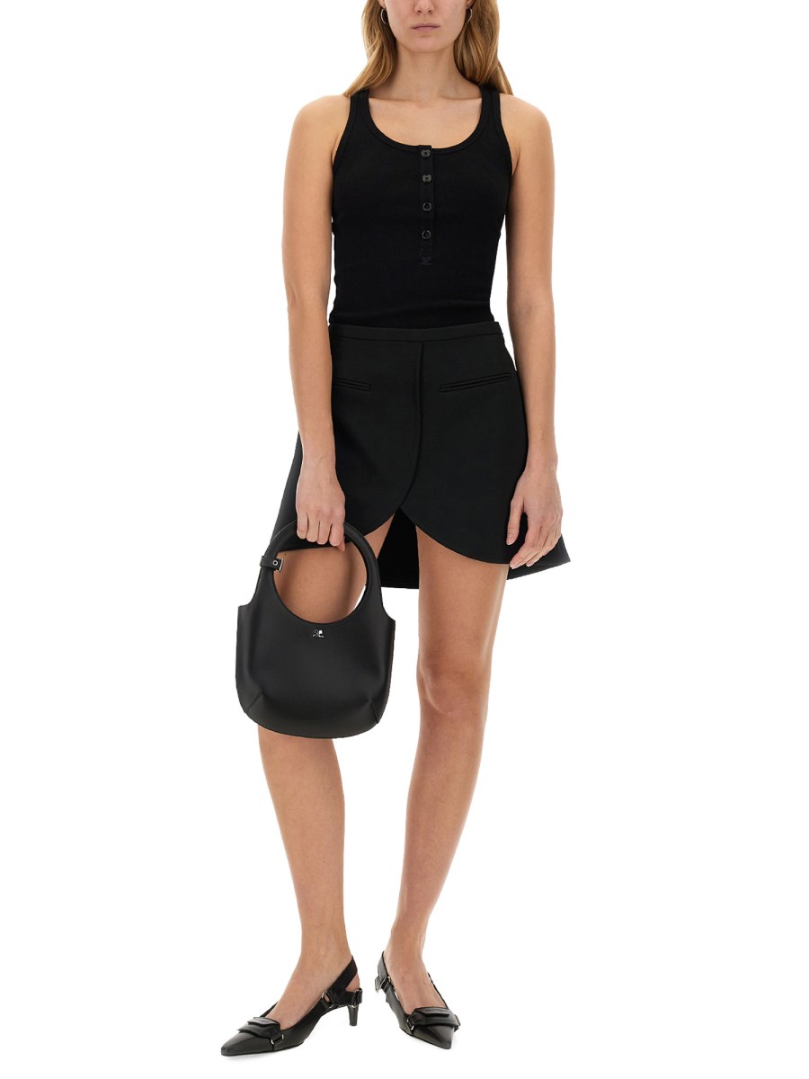 COURREGES TANK TOP RIB 90'S Offerte