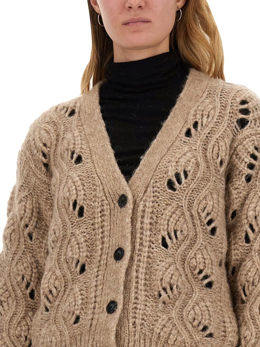 MILA SCHÖN CARDIGAN IN ALPACA Vendite stagionali