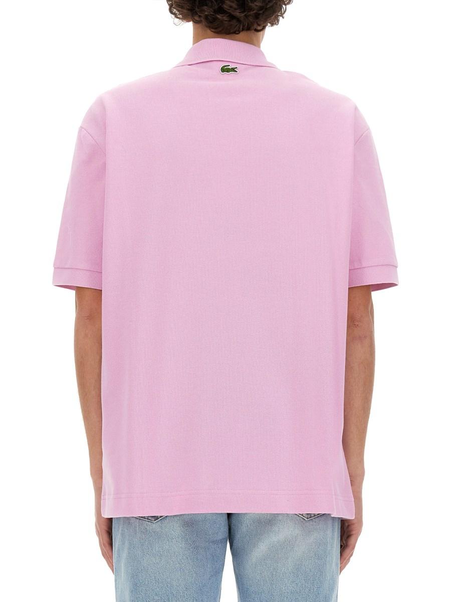 LACOSTE POLO CON LOGO Vendita