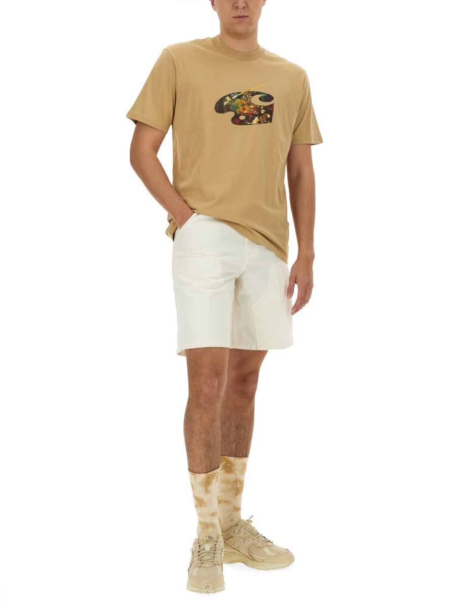CARHARTT WIP T-SHIRT "PALETTE" Pezzi Unici