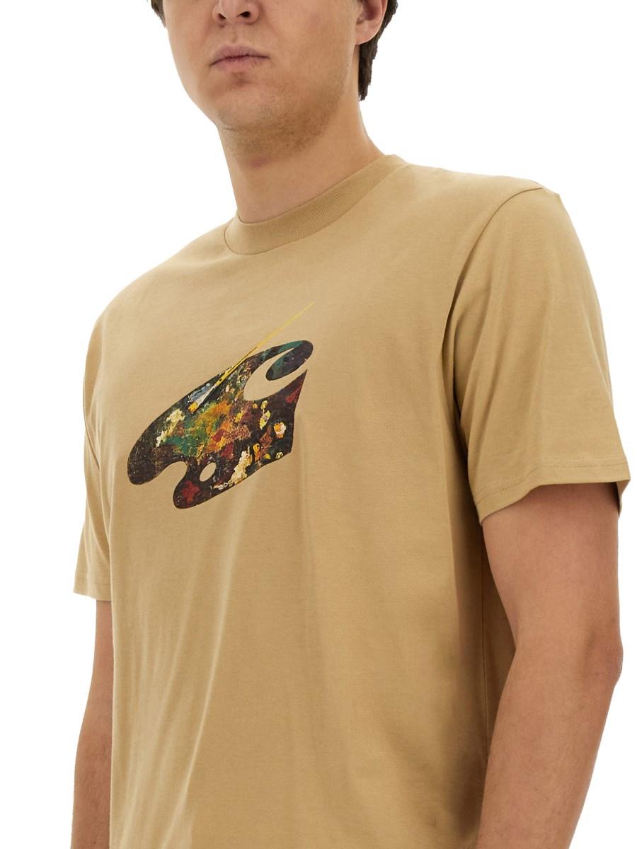 CARHARTT WIP T-SHIRT "PALETTE" Pezzi Unici