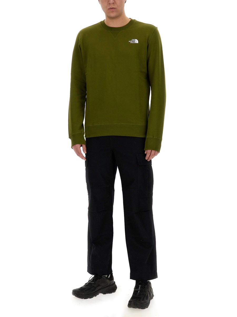 THE NORTH FACE FELPA CON LOGO Economico