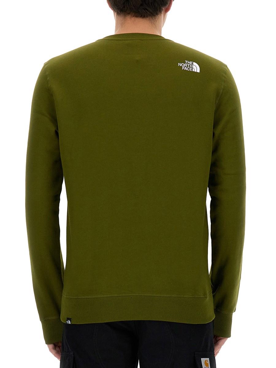 THE NORTH FACE FELPA CON LOGO Economico