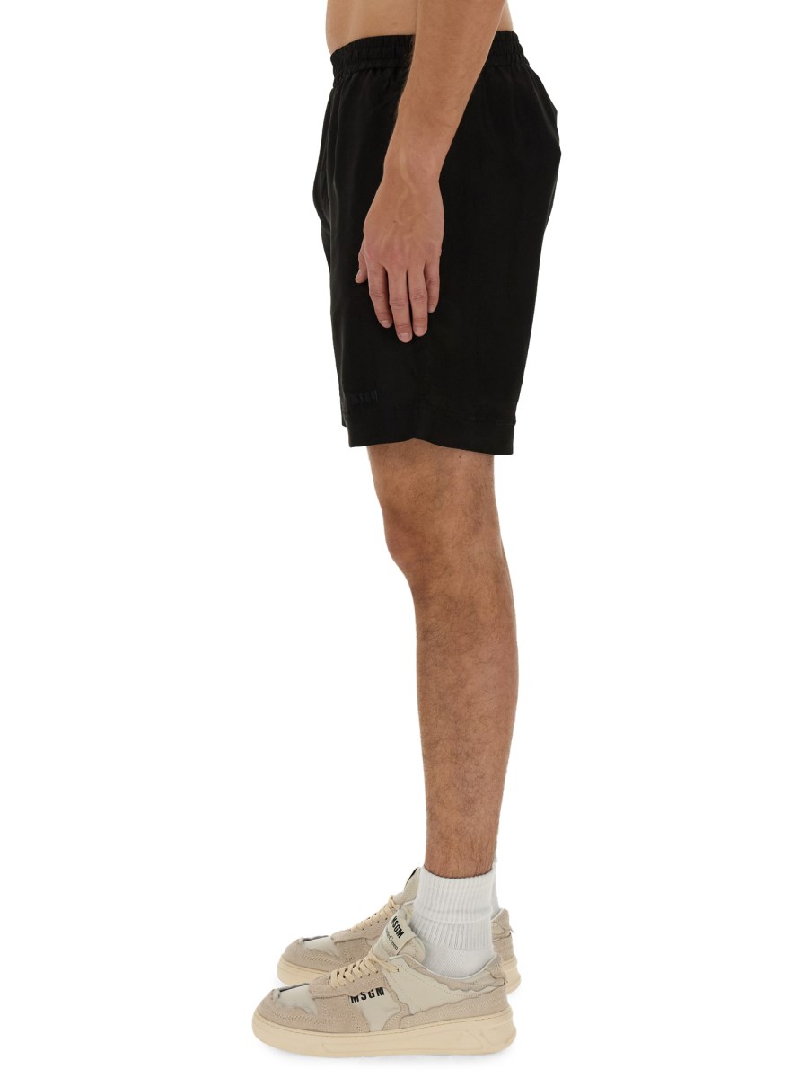 MSGM SHORT CON LOGO Saldi