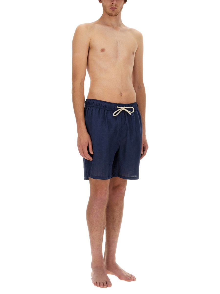 MC2 SAINT BARTH COSTUME DA BAGNO IN LINO Offerte