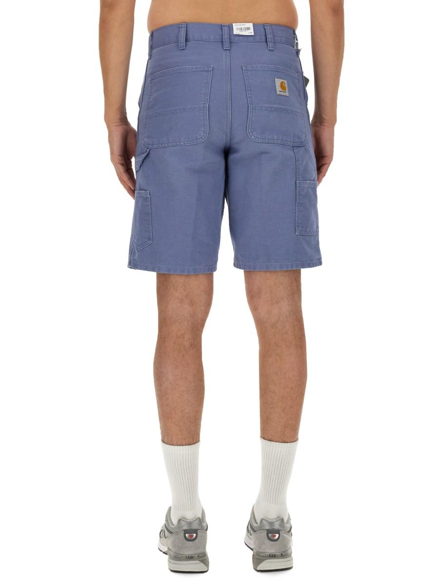 CARHARTT WIP BERMUDA "COLUMBIA" IN COTONE Vendita Calda