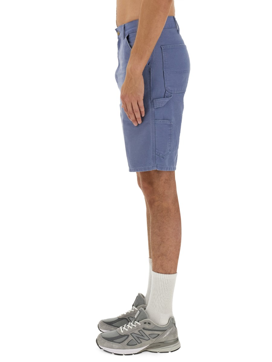 CARHARTT WIP BERMUDA "COLUMBIA" IN COTONE Vendita Calda