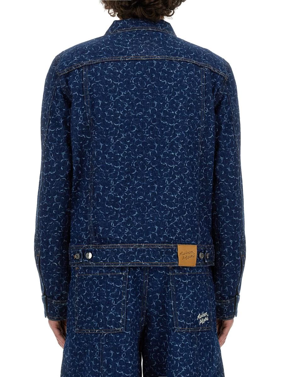 MAISON KITSUNÉ GIACCA IN DENIM In Saldo