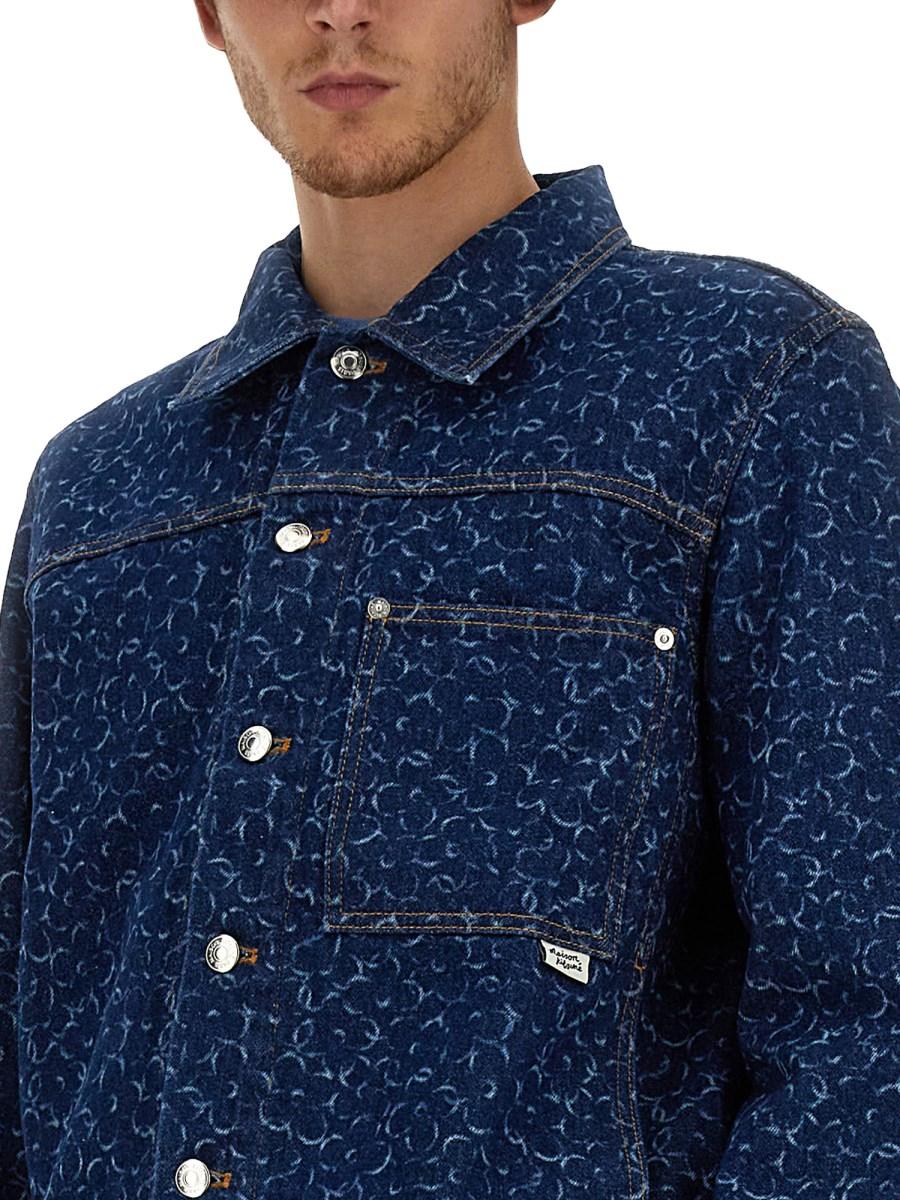 MAISON KITSUNÉ GIACCA IN DENIM In Saldo