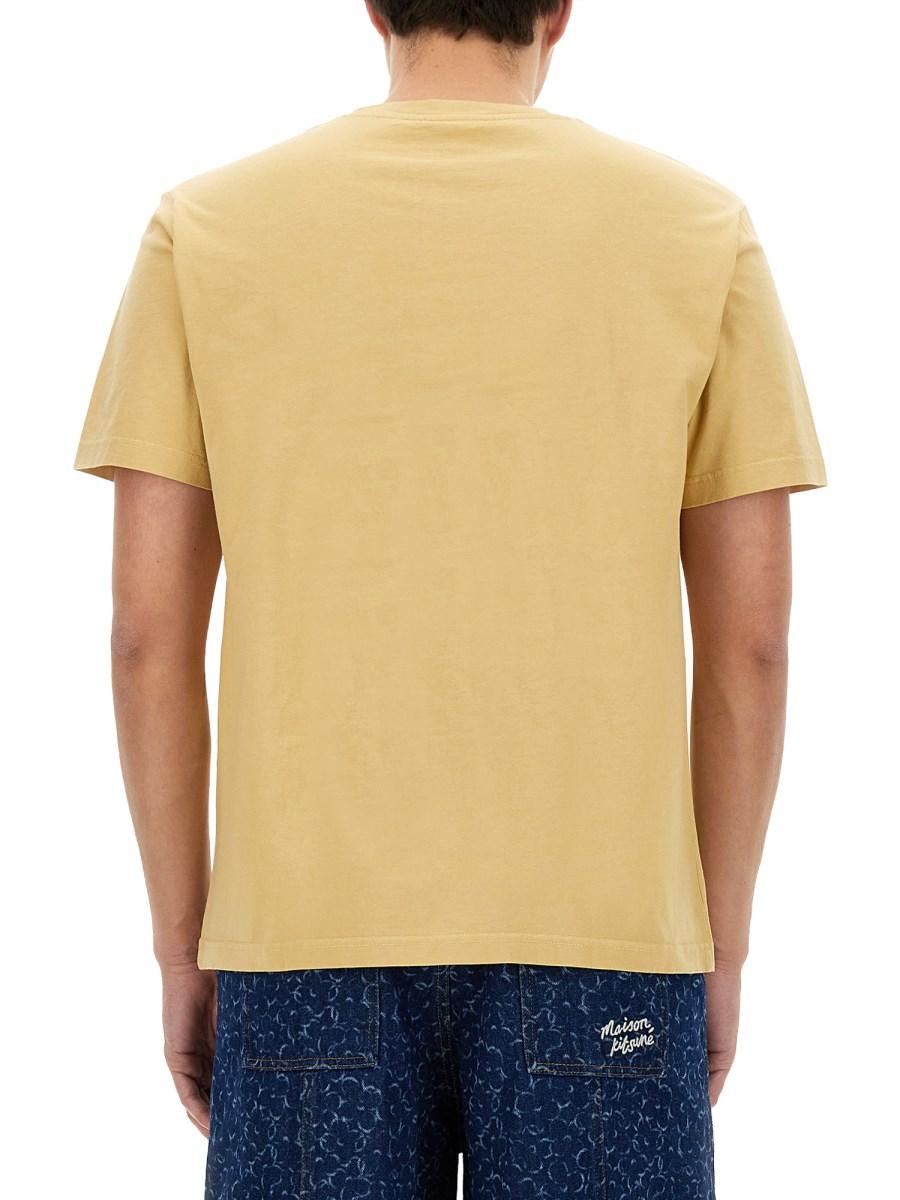 MAISON KITSUNÉ T-SHIRT "SPEEDY FOX" Nuova