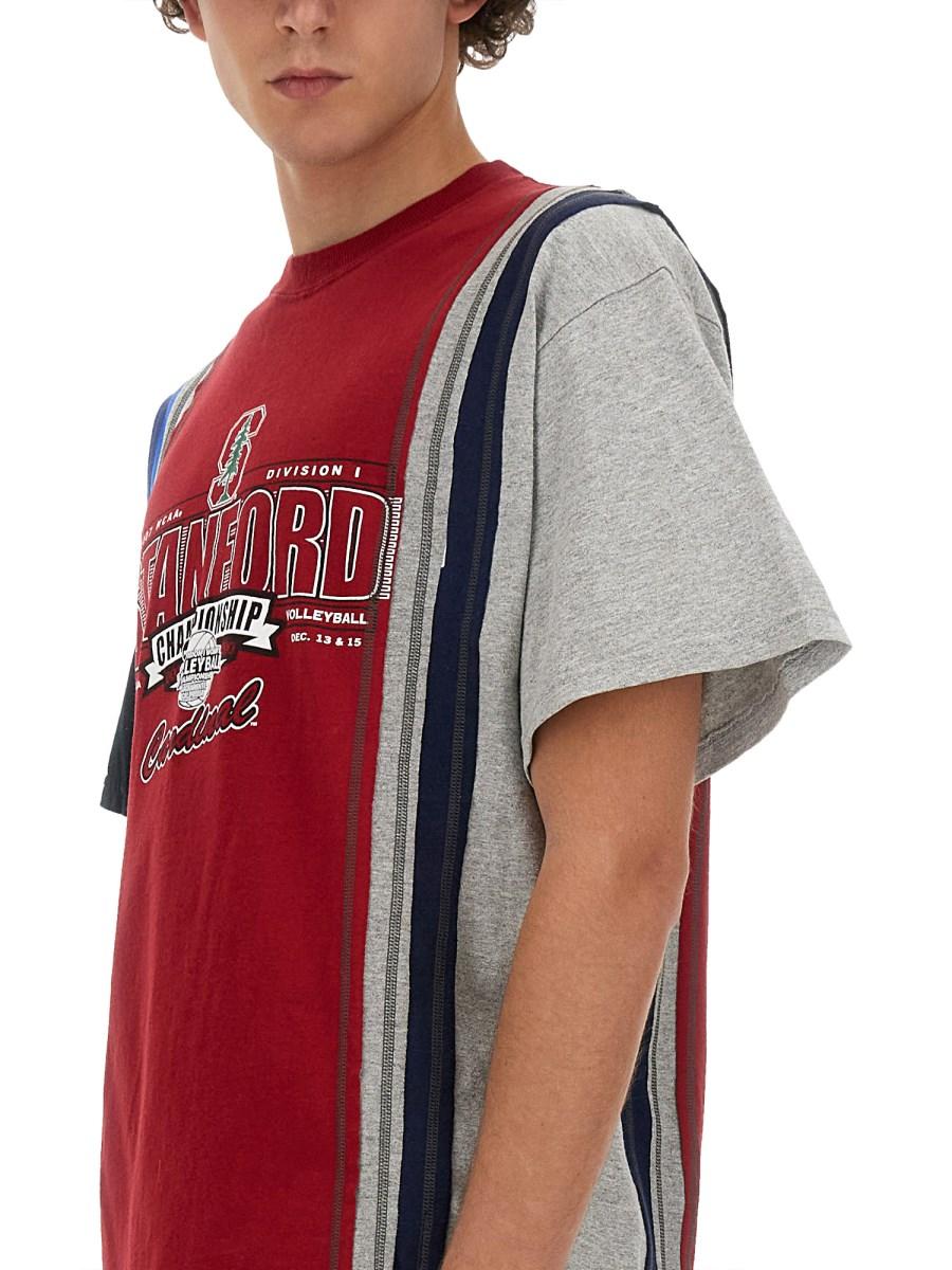 NEEDLES T-SHIRT IN COTONE Qualità