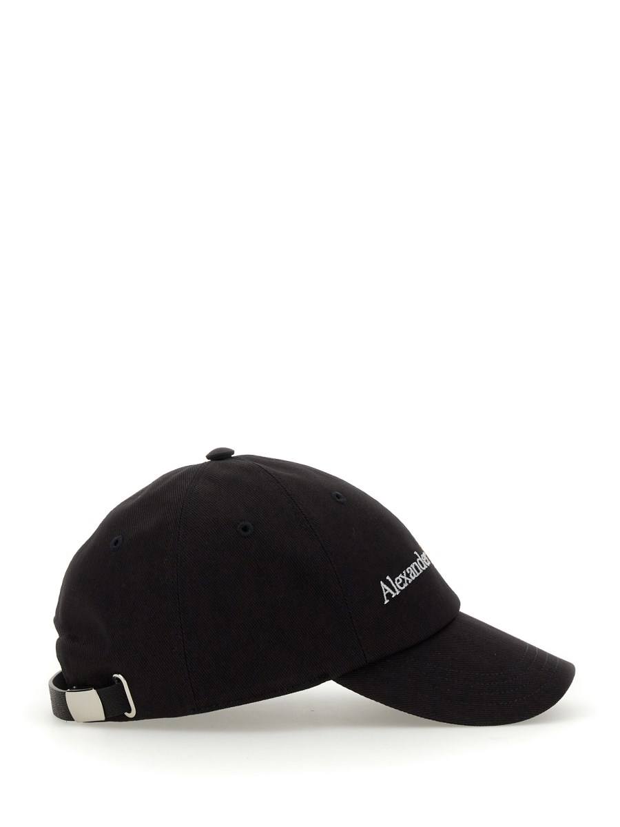 ALEXANDER McQUEEN CAPPELLO DA BASEBALL CON LOGO Promozione