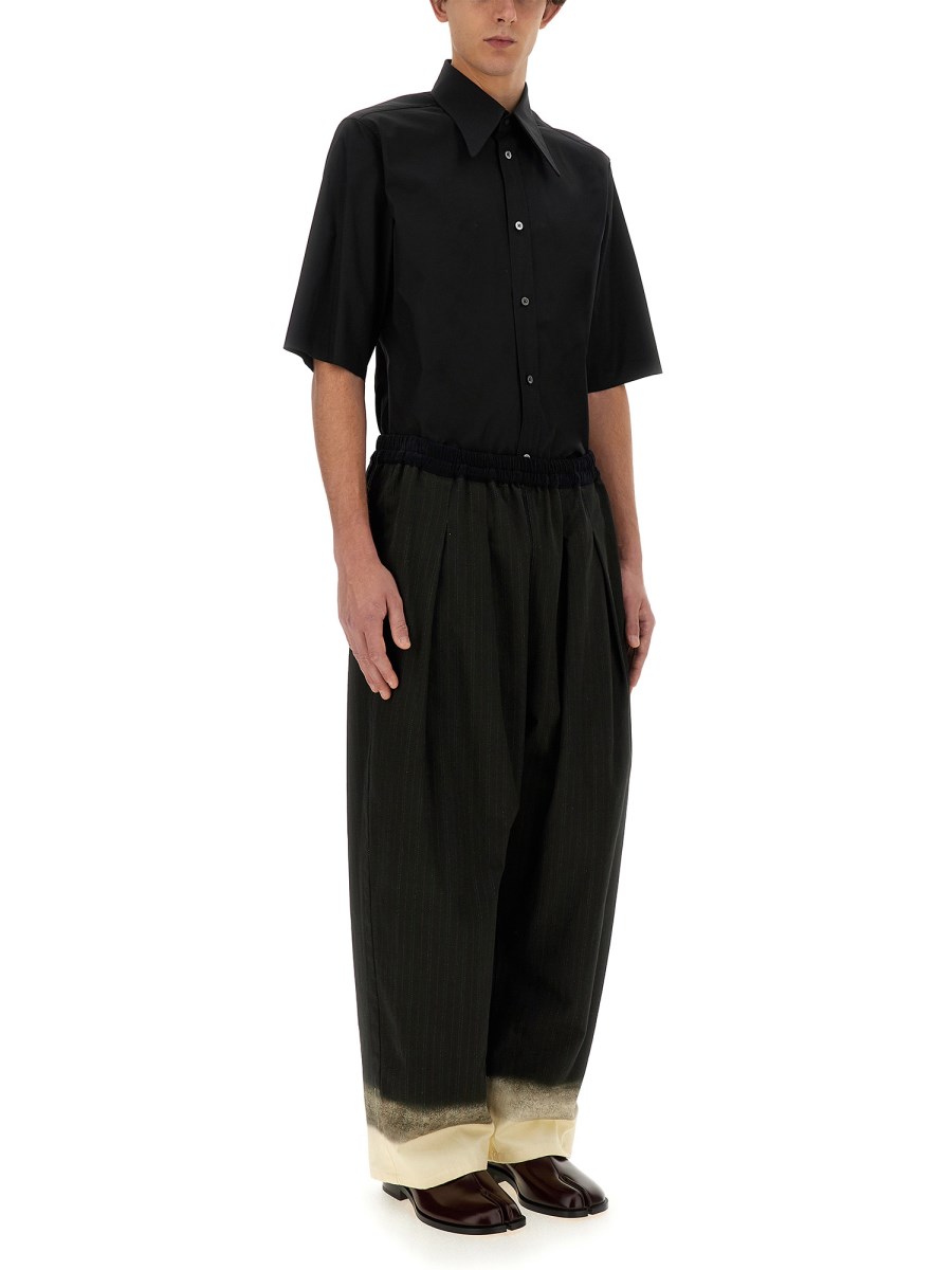 MAISON MARGIELA PANTALONE GESSATO TROMPE L'OEIL Soddisfazione Garantita