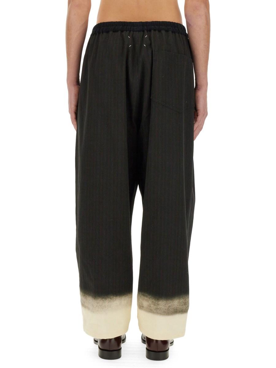 MAISON MARGIELA PANTALONE GESSATO TROMPE L'OEIL Soddisfazione Garantita